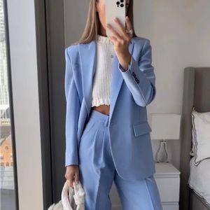Light blue Zara Women’s Blazer